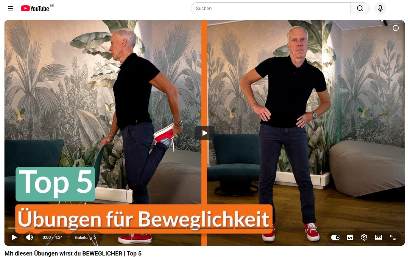 Mit diesen Übungen wirst du BEWEGLICHER