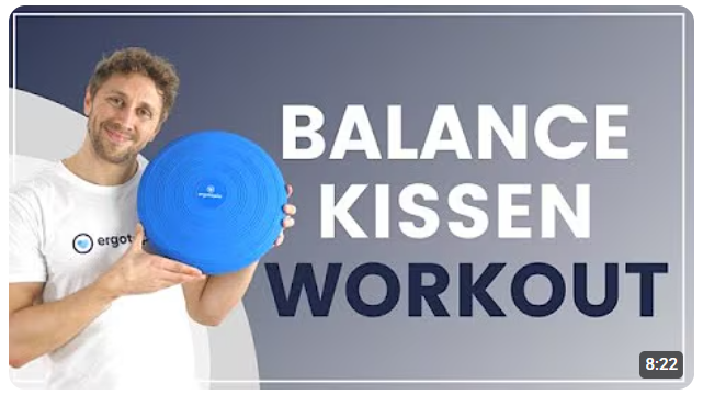 Video 3 - Fortgeschrittene - Balance Pad Übungen (8 Min.)
